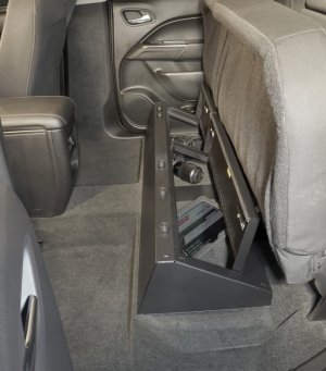GMC Canyon Underseat Lockbox - Rear - Tuffy Products - Full Width with Pry-Guard Locking System - `14-`22